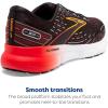 imageBrooks Mens Glycerin 20 Neutral Running ShoeBlackBlackened PearlFiery Red
