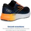 imageBrooks Mens Glycerin 20 Neutral Running ShoeBlackClassic BlueOrange