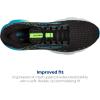 imageBrooks Mens Glycerin 20 Neutral Running ShoeBlackHawaiian OceanGreen