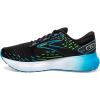 imageBrooks Mens Glycerin 20 Neutral Running ShoeBlackHawaiian OceanGreen