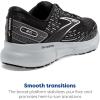 imageBrooks Mens Glycerin 20 Neutral Running ShoeBlackWhiteAlloy