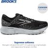 imageBrooks Mens Glycerin 20 Neutral Running ShoeBlackWhiteAlloy