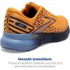 imageBrooks Mens Glycerin 20 Neutral Running ShoeOrangeBlackBlue