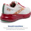 imageBrooks Mens Glycerin 20 Neutral Running ShoeRed AlertWhiteCaramel