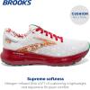 imageBrooks Mens Glycerin 20 Neutral Running ShoeRed AlertWhiteCaramel