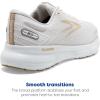 imageBrooks Mens Glycerin 20 Neutral Running ShoeWhiteKhaki