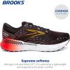 imageBrooks Mens Glycerin GTS 20 Supportive Running ShoeBlackBlackened PearlFiery Red