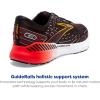 imageBrooks Mens Glycerin GTS 20 Supportive Running ShoeBlackBlackened PearlFiery Red