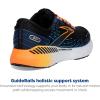 imageBrooks Mens Glycerin GTS 20 Supportive Running ShoeBlackClassic BlueOrange