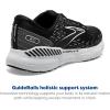 imageBrooks Mens Glycerin GTS 20 Supportive Running ShoeBlackWhiteAlloy