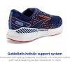 imageBrooks Mens Glycerin GTS 20 Supportive Running ShoeBlue DepthsPalace BlueOrange