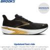 imageBrooks Mens Hyperion 2 Neutral Running ShoeBlackGoldPink