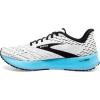 imageBrooks Mens Hyperion Tempo Running ShoeWhiteBlackIced Aqua