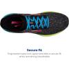 imageBrooks Mens Launch 10 Neutral Running ShoeBlackNightlifeBlue