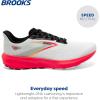 imageBrooks Mens Launch 10 Neutral Running ShoeBlueBlackFiery Coral
