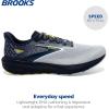 imageBrooks Mens Launch 10 Neutral Running ShoeIrisBallad BlueSulphur