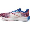 imageBrooks Mens Launch 10 Neutral Running ShoeWhiteTangoSurf
