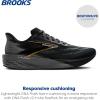 imageBrooks Mens Launch 11 Neutral Running ShoeBlackGreyGold