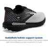 imageBrooks Mens Launch GTS 10 Supportive Running ShoeBlackBlackened PearlWhite