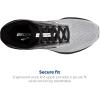 imageBrooks Mens Launch GTS 10 Supportive Running ShoeBlackBlackened PearlWhite