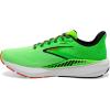 imageBrooks Mens Launch GTS 10 Supportive Running ShoeGreen GeckoRed OrangeWhite
