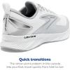 imageBrooks Mens Levitate 6 Neutral Running ShoeBright WhiteOyster Mushroom
