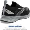 imageBrooks Mens Levitate Stealthfit 6 Neutral Running ShoeBlackGreyOyster