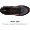 imageBrooks Mens Levitate Stealthfit 6 Neutral Running ShoeBlackSpicy Orange