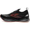 imageBrooks Mens Levitate Stealthfit 6 Neutral Running ShoeBlackSpicy Orange