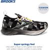 imageBrooks Mens Levitate Stealthfit 6 Neutral Running ShoeBlackWhiteSubtle Green
