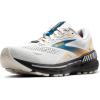 imageBrooks Mens Adrenaline GTS 23 GTX Waterproof Supportive Running ShoeOyster MushroomOrangeBlue