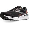 Black/Mandarin Red/Silver