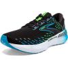 imageBrooks Mens Glycerin GTS 20 Supportive Running ShoeBlackHawaiian OceanGreen