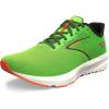 imageBrooks Mens Launch 10 Neutral Running ShoeGreen GeckoRed OrangeWhite