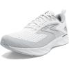 imageBrooks Mens Levitate 6 Neutral Running ShoeBright WhiteOyster Mushroom