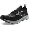 imageBrooks Mens Levitate Stealthfit 6 Neutral Running ShoeBlackGreyOyster
