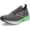 imageBrooks Mens Levitate Stealthfit 6 Neutral Running ShoeBlackened PearlGreenWhite