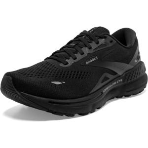 imageBrooks Mens Adrenaline GTS 23 Supportive Running ShoeBlackBlackEbony