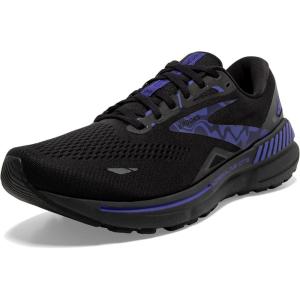 imageBrooks Mens Adrenaline GTS 23 Supportive Running ShoeBlackEbonyLiberty