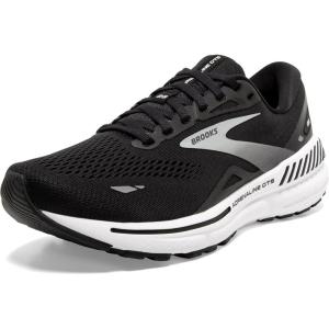 imageBrooks Mens Adrenaline GTS 23 Supportive Running ShoeBlackWhiteSilver