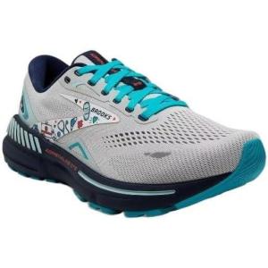 imageBrooks Mens Adrenaline GTS 23 Supportive Running ShoeGreyBlueRed