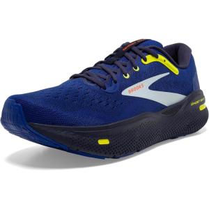 imageBrooks Mens Ghost Max Cushion Neutral Running ampamp Walking ShoeSurf the WebPeacoatSulphur
