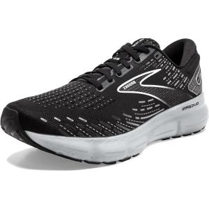 imageBrooks Mens Glycerin 20 Neutral Running ShoeBlackWhiteAlloy
