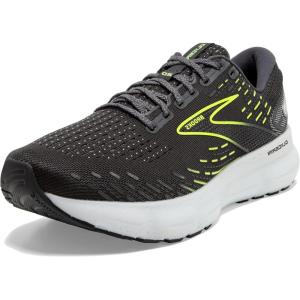 imageBrooks Mens Glycerin 20 Neutral Running ShoeEbonyWhiteNightlife