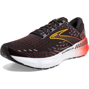 imageBrooks Mens Glycerin GTS 20 Supportive Running ShoeBlackBlackened PearlFiery Red