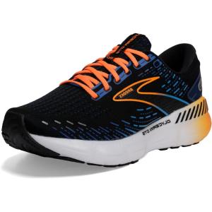 imageBrooks Mens Glycerin GTS 20 Supportive Running ShoeBlackClassic BlueOrange