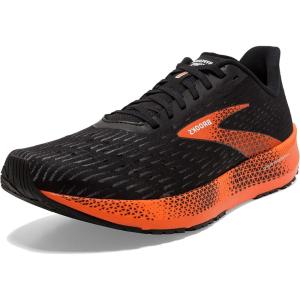 imageBrooks Mens Hyperion Tempo Running ShoeBlackFlameGrey