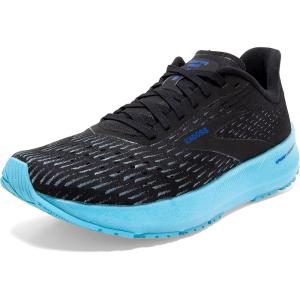 imageBrooks Mens Hyperion Tempo Running ShoeBlackIced AquaBlue