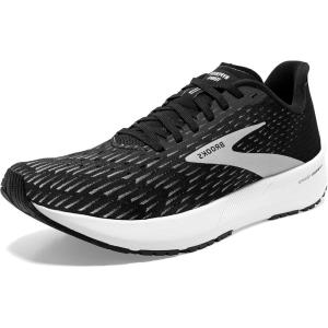 imageBrooks Mens Hyperion Tempo Running ShoeBlackSilverWhite