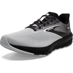 imageBrooks Mens Launch 10 Neutral Running ShoeBlackBlackened PearlWhite